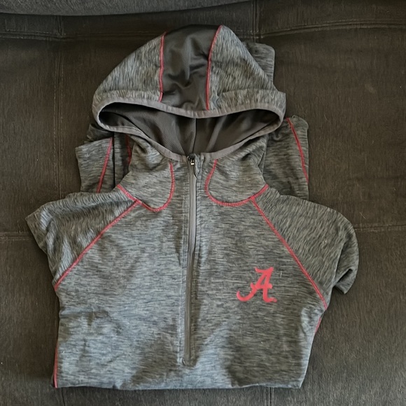 University of Alabama Quarter Zip Pullover Small - Crimson Tide - Picture 1 of 7
